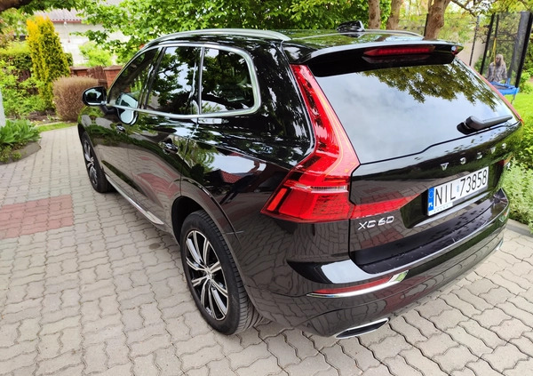 Volvo XC 60 cena 189000 przebieg: 62600, rok produkcji 2021 z Iława małe 121